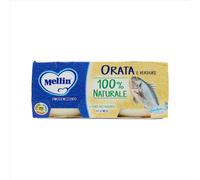 Mellin Omogeneizzato Orata 100% Naturale, 2x80g