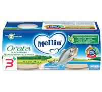 MELLIN OMOGENEIZZATO ORATA 2X80 G