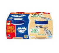 Mellin Omogeneizzato Orata 4x80 g Pappa