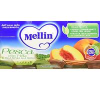 Mellin Omogeneizzato Pesca con Mela - 24 Vasetti da 100 g
