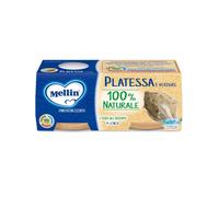 Mellin Omogeneizzato Pesce Platessa Offerta 12 Vasetti da 80gr