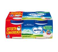 Mellin Omog Pollo 4x80g