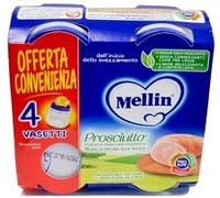 mellin omogeneizzato prosciutto 4x80g