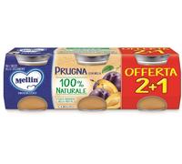 Mellin Omogeneizzato Prugna 3 Pezzi Da 100 G