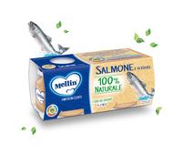 Mellin - Omogeneizzato Salmone: Confezione 4x80 gr