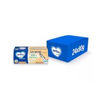 Mellin Omogeneizzato Salmone e Verdure, 24x80g | Per Bambini dal 4° Mese Compiuto