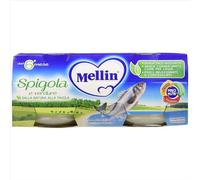 Mellin Omogeneizzato Spigola 100% Naturale, 2x80g