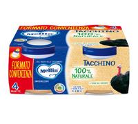 MELLIN Omogeneizzato tacchino 4x80 gr