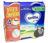 MELLIN Omogeneizzato tacchino 4x80 gr