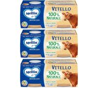 Mellin® Omogeneizzato Vitello 2 x 80 g 3x2x80 g Pappa