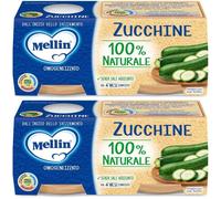 Mellin Omogeneizzato Zucchine 2 X 80 G 2x2x80 g Pappa