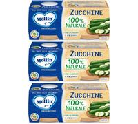 Mellin Omogeneizzato Zucchine 2 X 80 G 3x2x80 g Pappa