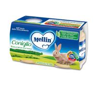 Mellin Omogenizzato Coniglio 2x120 g Pappa