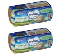 Mellin® Omogenizzato Platessa 2x2x80 g Pappa