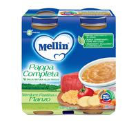 Mellin MELLIN PAPPA COMPLETA MANZO 250 G 2 PEZZI