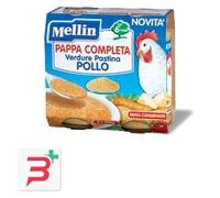 MELLIN PAPPA COMPLETA POLLO 250 G 2 PEZZI