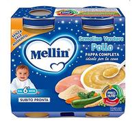 MELLIN Cena completa pollo semolino verdura 2x200 gr