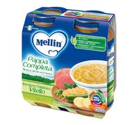 Mellin Pappa Completa Vitello 2 Vasetti 250 g
