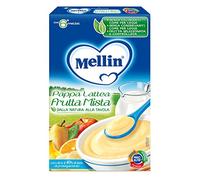 Mellin Pappa Lattea per Bambini Gusto Frutta, 6+ Mesi - 250 gr