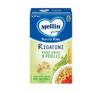 Mellin - Pastina: Confezione 280 gr - Rigatini Con Piselli