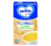 Mellin Pastina Fili D'Angelo, Con Farina Di Grano Tenero, 12x320g | Per Bambini dal 5° Mese Compiuto
