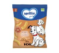 Mellin - Snack Pouff Di Ceci: Confezione 20 gr