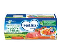 MELLIN PRIMOSUGO RAGU' DI VITELLO 2 VASETTI DA 80 G