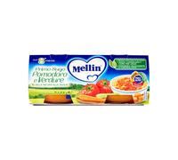 Mellin Primosugo Pomodoro E Verdure 2x80gr