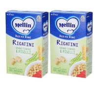 Mellin Rigatini Con Piselli 280 G 2x280 g Altro