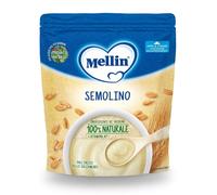 Mellin - Semolino - Alimento con Vitamina B1, per Bambini dal 4° Mese Compiuto - 1 Confezione da 400 gr