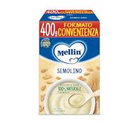 Mellin - Semolino - Alimento con Vitamina B1, per Bambini dal 4° Mese Compiuto - 1 Confezione da 400 gr