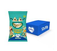 Mellin Triangolini Veggie, Snack Biologico, 8x30g