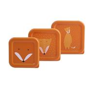 Mellis Trixie - Scatole da gustare per bambini - 3 pezzi (Mr. Fox)