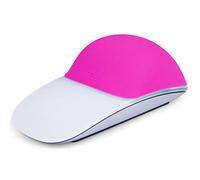Mello - Cuscino in silicone per Apple Magic Mouse 1 e 2, colore: Rosa acceso