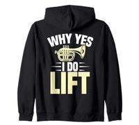 Mellophonist, Membro della Band, Strumento I Do Lift Mellophone Felpa con Cappuccio