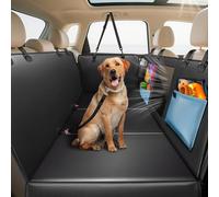 MellowMates Coprisedile per cani per sedile posteriore, fondo rigido/estensione impermeabile per cani, amaca per cani, coprisedile per animali domestici per sedile posteriore per auto/SUV