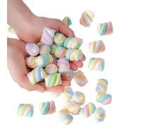 Mellsunny 15 marshmallow artificiali simulazione zucchero filato realistico dessert modello di cibo fotografia puntello accessori fai da te per casa, cucina, feste, negozio, decorazione, colori misti