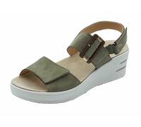 Melluso 019227Z Verde Sandali per Donna in scamosciato con triplo stretch