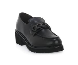 MELLUSO COW NERO mocassino Donna 36