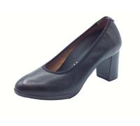 Melluso D5154 Nicole Nero Decoltè per Donna in Pelle con Tacco (Taglia 39)