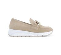 Melluso Donna Mocassini Causal Chic in Camoscio Beige P/E