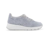 Melluso Donna Sneaker Morbida in Camoscio Grigio 38.5 / Grigio