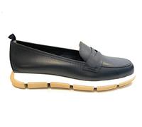 Melluso Mocassini Donna in Pelle - 047000 (Blu, Numeric_40)