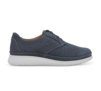 Melluso Mocassino allacciato uomo in nabuck blu u41139q