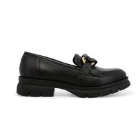 Melluso Mocassino Donna in Pelle Nero 034340z 39