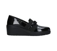 Melluso Mocassino Donna in Vernice con Zeppa e Catena