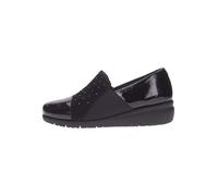 Melluso Mocassino Donna in Vernice e camoscio Nero k55239z 40
