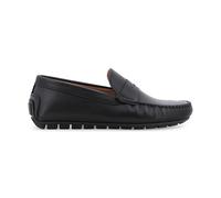 Melluso Mocassino in Pelle Nero Primavera Estate Uomo