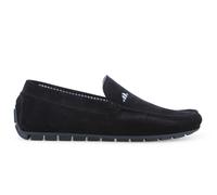Melluso Mocassino slip-on in camoscio blu notte u16017q