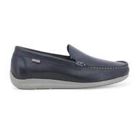 Melluso Mocassino slip-on uomo in pelle blu navy u18030q